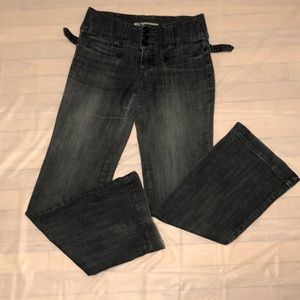 Junior’s Dark Blue Denim Jeans